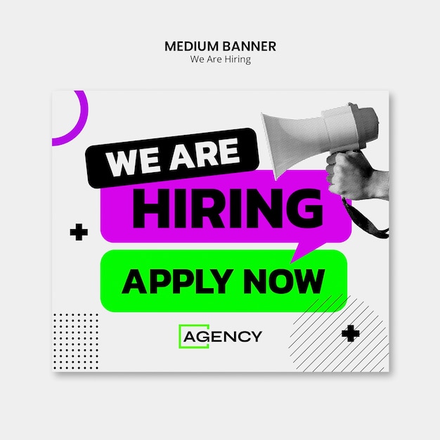 PSD we are hiring announcement template