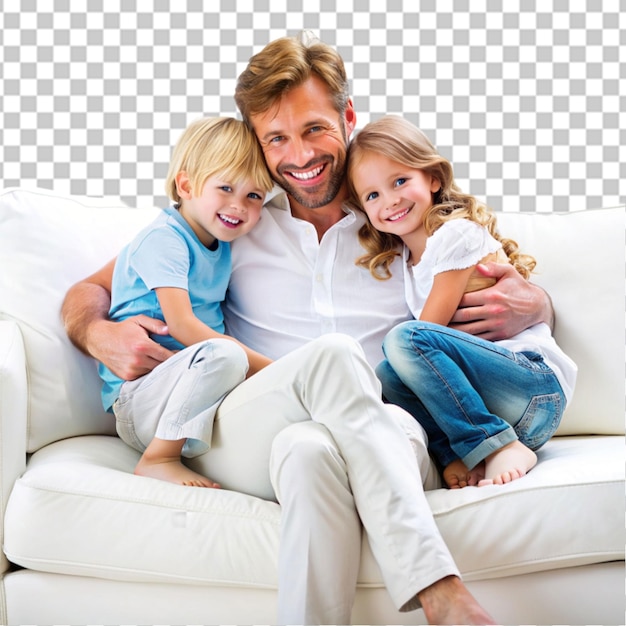 PSD we are loving our father very much handsome dad on transparent background