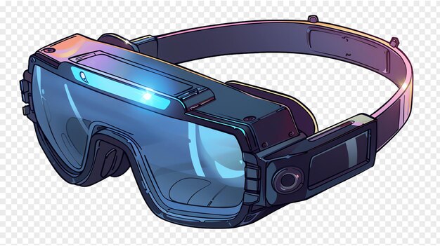 Wearable tech illustration isolated on transparent background