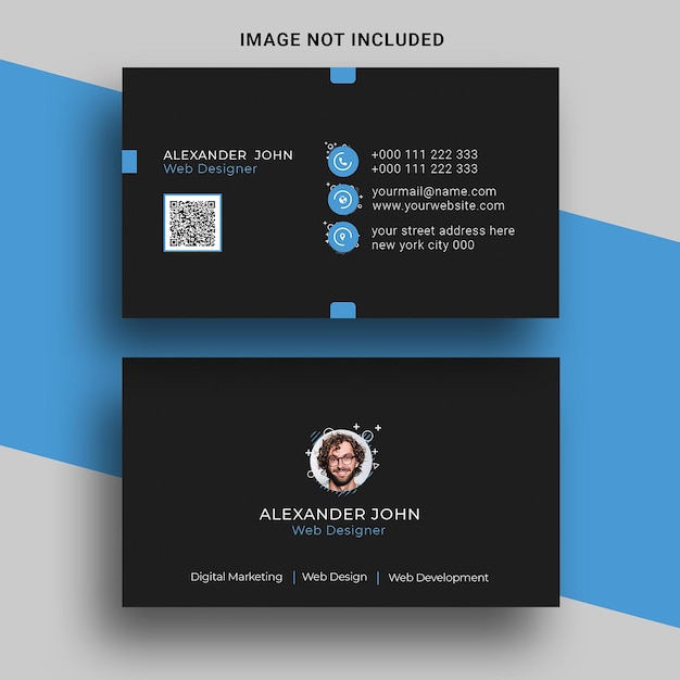 Web Designer Business Card PSD Tempalte