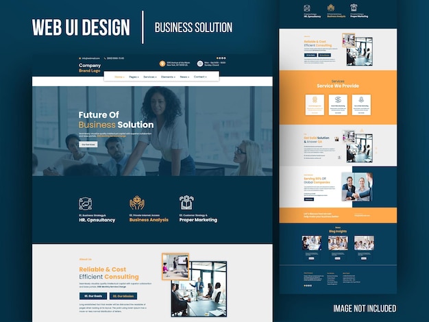 Web UI Business Solution