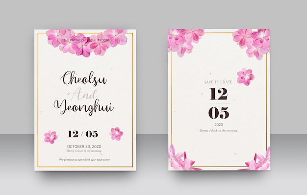 Wedding card design