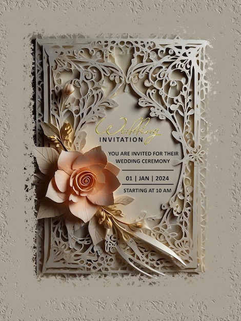 wedding card