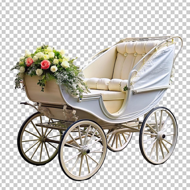 wedding carriage wedding carriage decorated