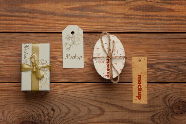 PSD wedding gift mockup design