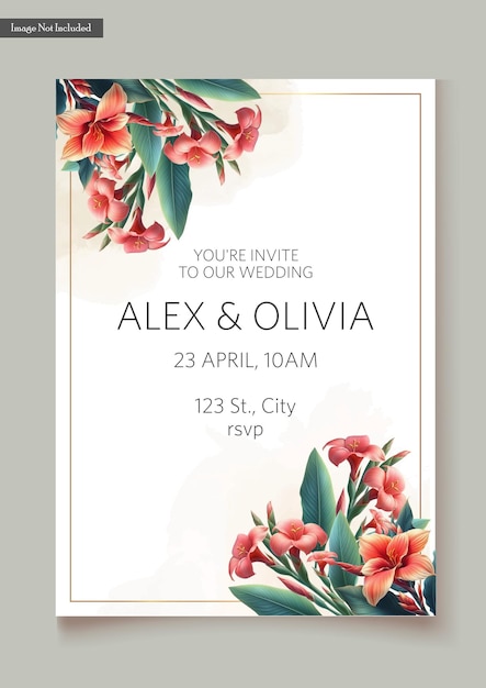 a wedding invitation for a romantic wedding with flowers and the words romantic and romantic