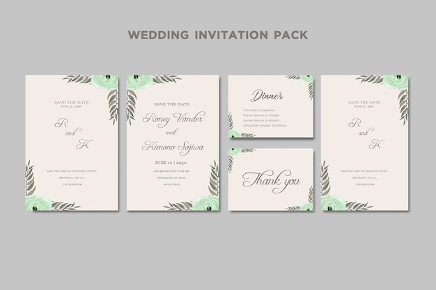 wedding invitation