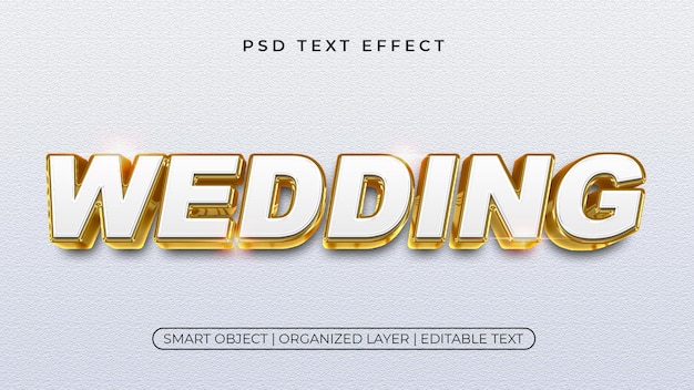 Wedding Text Effect