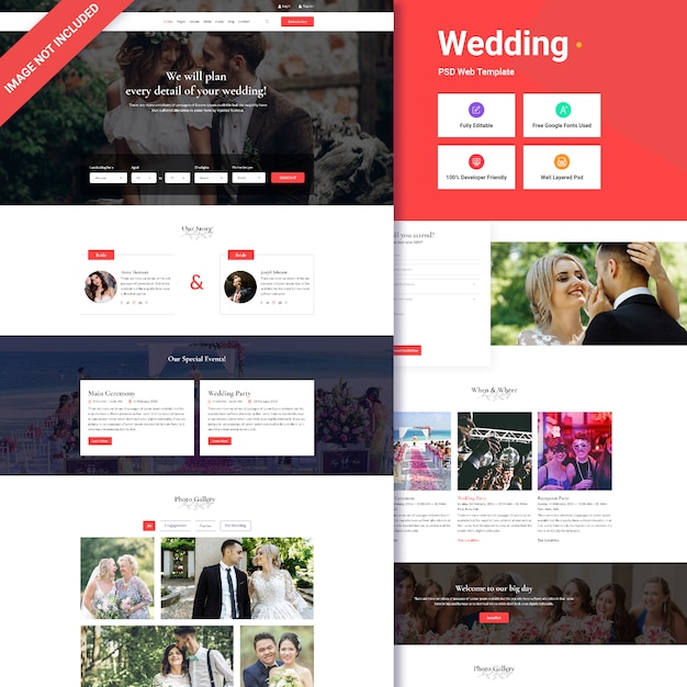 Wedding Web UI