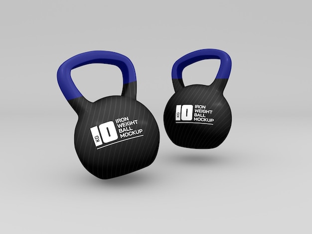 Weight Balls for training mockup