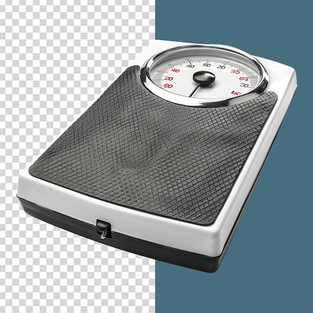 PSD weight scale isolated on transparent background