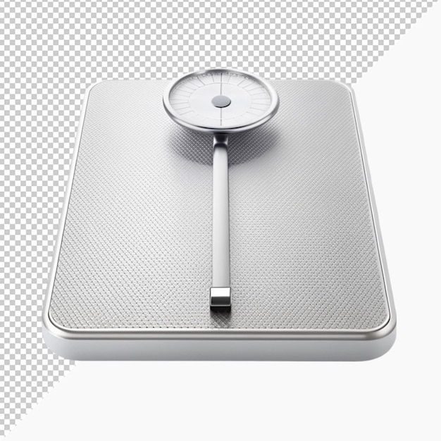 PSD weight scale isolated on transparent background