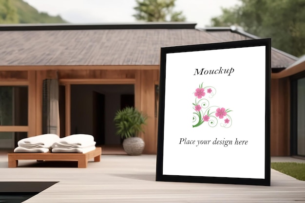 Wellness Retreat Branding Mockup Feature the Logo on Mindfulness Materials Spa Treatments and Outdoor Signage