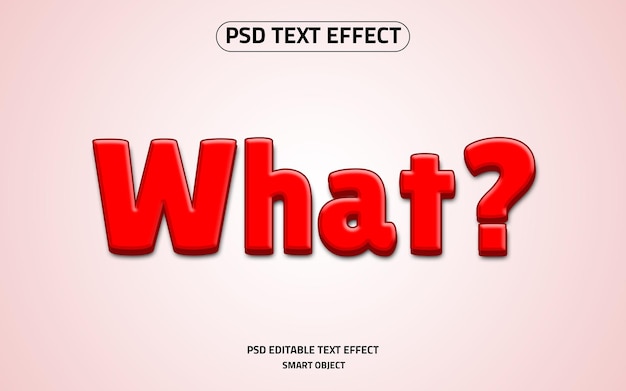 What editable text effect logo mockup