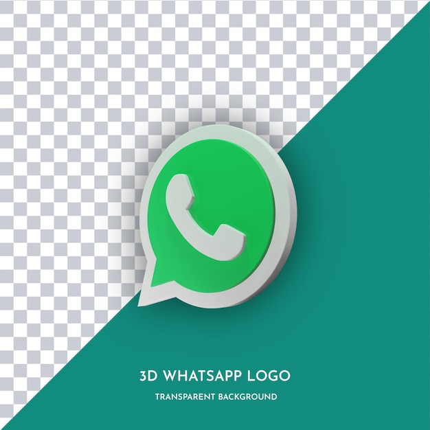 Whatsapp 3d style icon