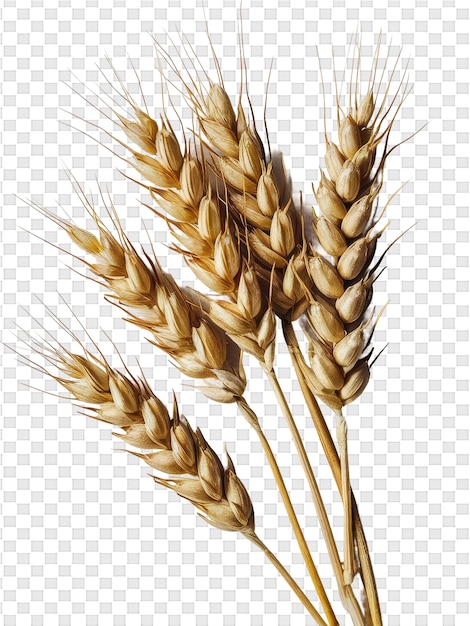 wheat ears on a transparent background