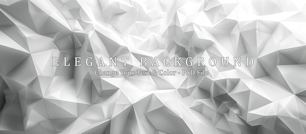 PSD white abstract star polygonal geometry triangle