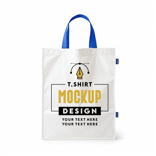 a white bag with the word make up printed on it