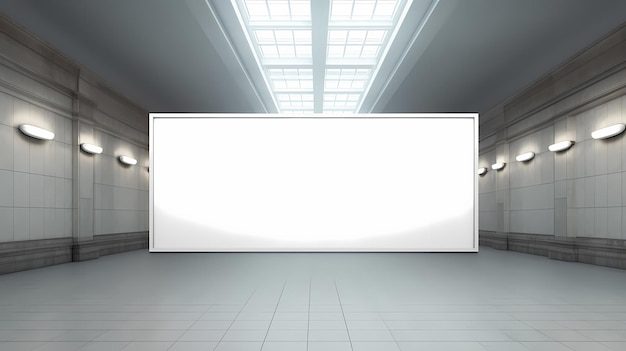 white billboardstreet billboard mockup