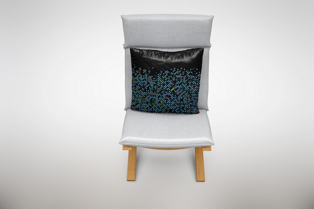 PSD white chair mock up