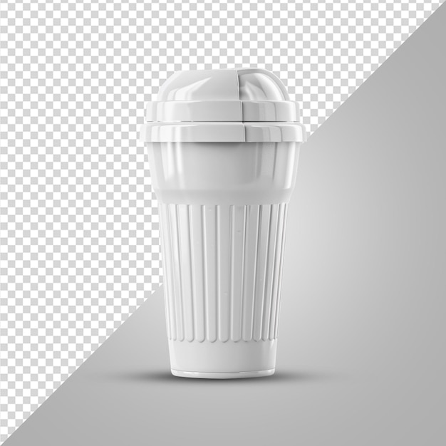 White coffee cup mockup png