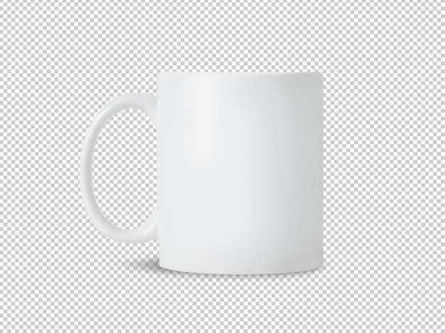 White mug cup mockup 