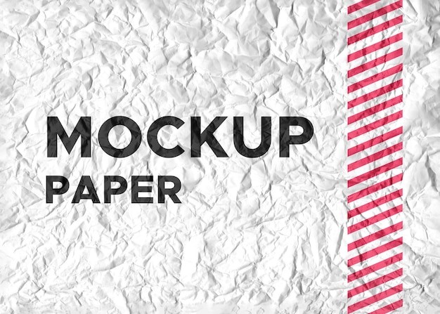 white paper mockup