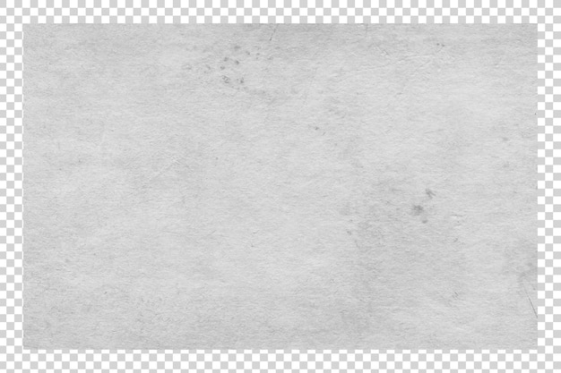 White paper texture on transparent background