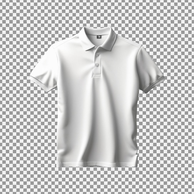 a white polo shirt with a white collar and a white collar