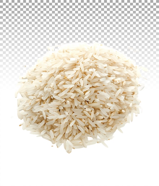 White Rice Cutout on Transparent