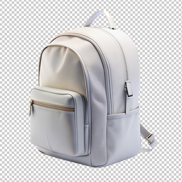 white school bag