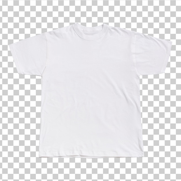 PSD white shirt on a white background