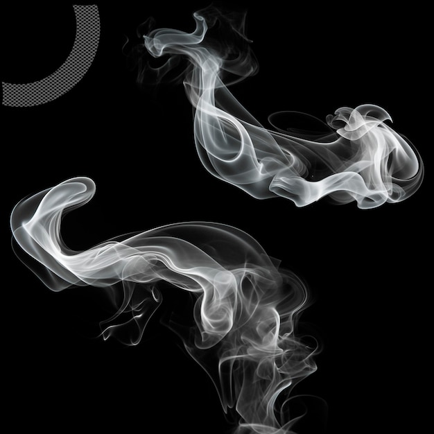 PSD white smoke effect