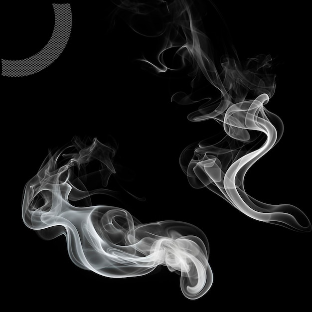 PSD white smoke effect