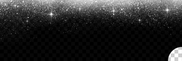 white star particles dust background