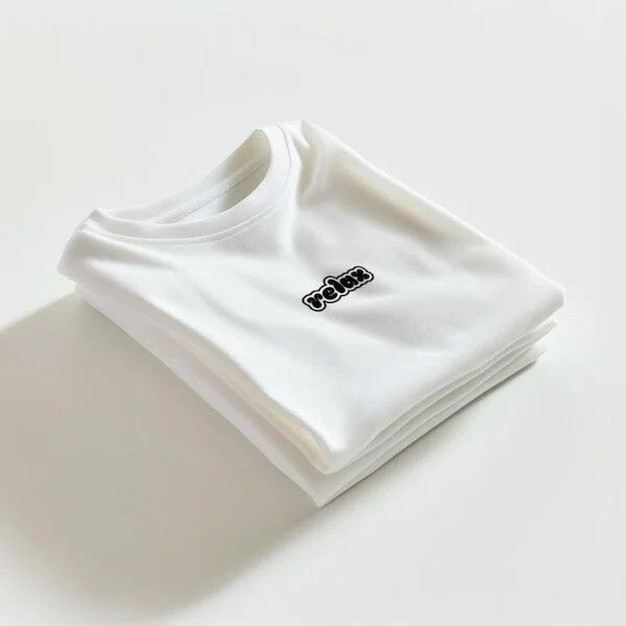 PSD a white t shirt with the name on it