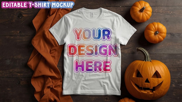 a white t shirt with the words your design design design