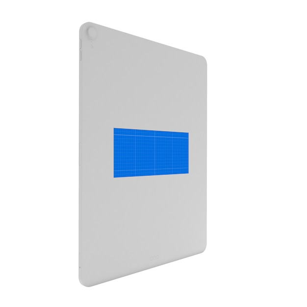 White Tablet Mockup