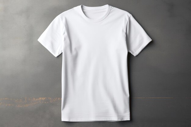 PSD white tshirt mockup psd