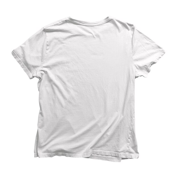 PSD white tshirts mockup concept with plain clothing