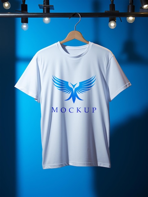 White tshirts mockup design