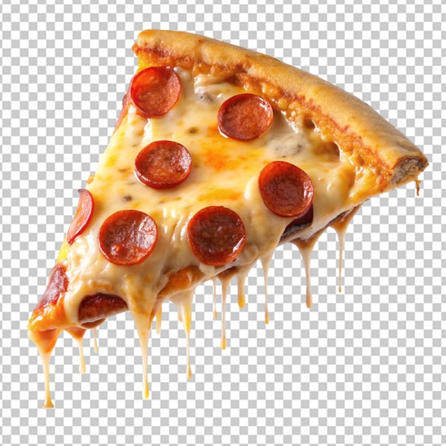 Wholesome Pizza Reflection Realistic Transparent Isolated Illustration