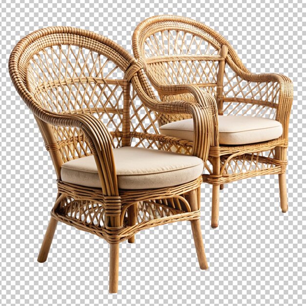 PSD wicker chairs