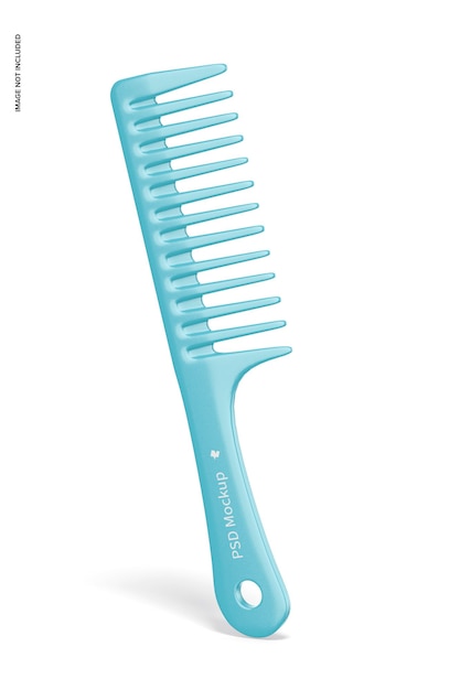 Wide Tooth Comb Mockup