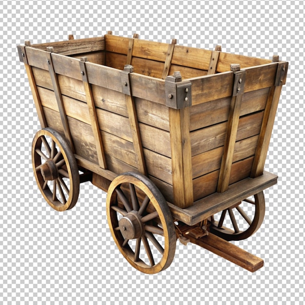 PSD wild west mine cart