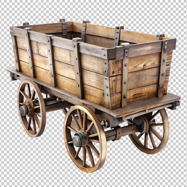 PSD wild west mine cart