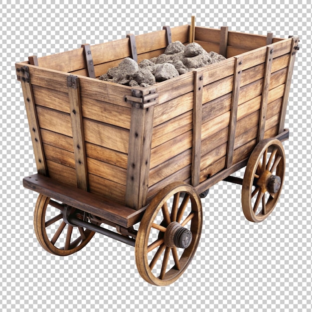 wild west mine cart