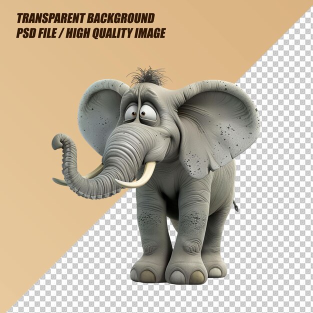 Wildlife Concept on Transparent Background PNG