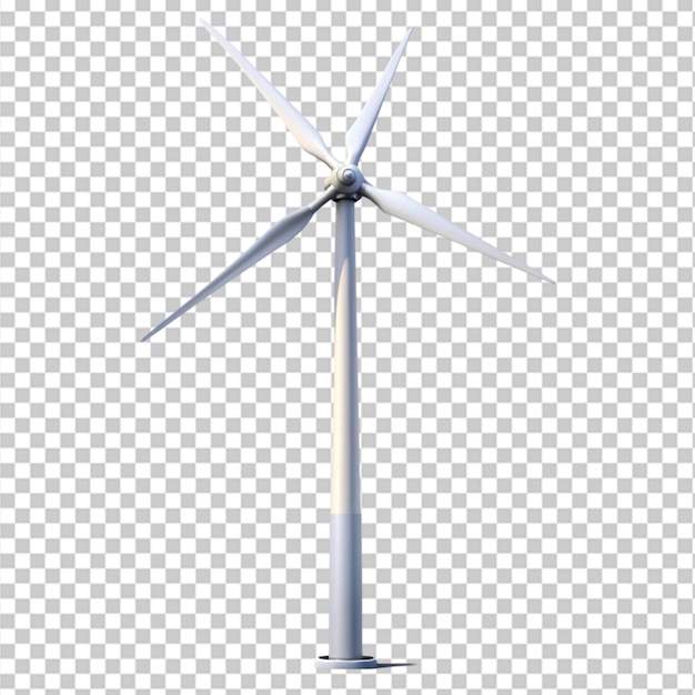 PSD wind turbine transparent background