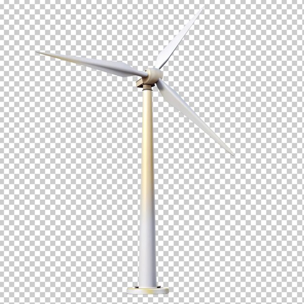 Wind turbine Transparent Background